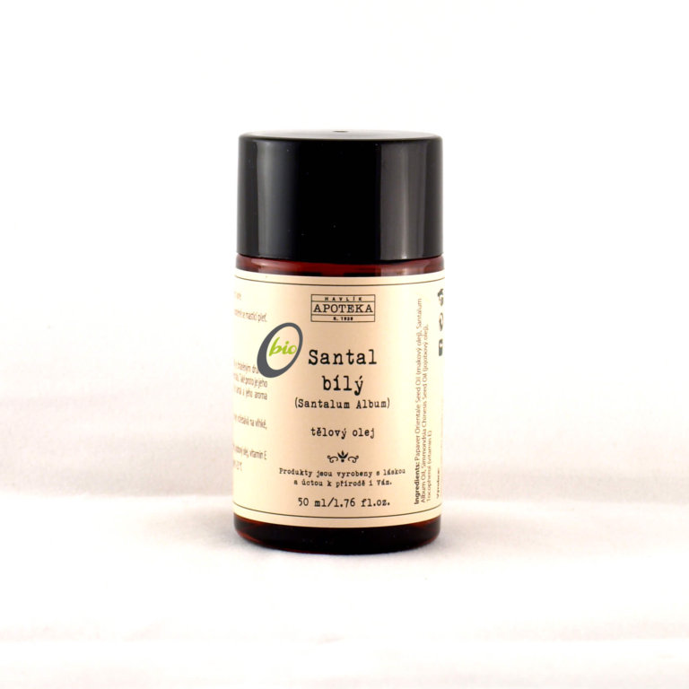 Vonný tělový olej Santal bílý, 50ml - Havlíkova přírodní apotéka